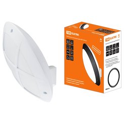 Светильник НБУ 05-60-008 Мегас 2 белый с решеткой IP64 TDM