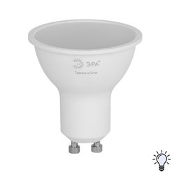 Лампочка светодиодная ЭРА GREEN LINE LED MR16-10W-840-GU10 GL GU10 10 Вт софит яркий белый свет