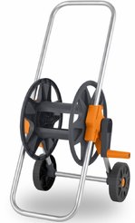 Тележка для шланга GLQ 1/2"х45м 3/4"х25м с металлической ручкой