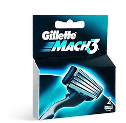 Кассеты сменные д/бритья Gillette Mach3 2шт