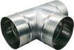 Тройник для круглых воздуховодов,D160,оцинкованная сталь