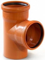 Тройник для наружной канализации Pro Aqua Terra 110х110/87,5°