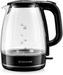 Чайник электрический Brayer BR1030 2200Вт 1,7 л стекло, черный