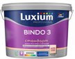 Краска для стен и потолков Luxium BINDO 3 BW глубокоматовая белая (9л)