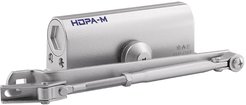 Доводчик Isparus 430 F фиксация 50-110кг серебро