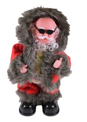 Фигура Дед мороз 30см танцующий SYLRA-052114