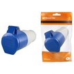 Розетка 213 переносная TDM 2Р+РЕ 16А 220В IP44