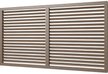 Решетка вентиляционная,профиль ПВХ,600х1200,дуб