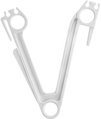 Крючки-держатели для сушки белья и обуви на радиаторах отопления MASTERPROF 2шт