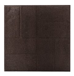 Плитка полимерпесчаная 330х330х35мм коричневая