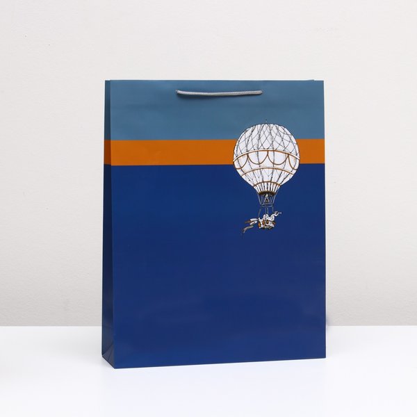 Пакет подарочный Воздушный шар 33х42,5х10см 