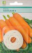 Семена Морковь Нантская 4 на ленте