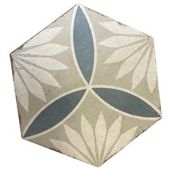 Керамогранит 20х20х0,8см Kaleidoscope Blue, цвет бежевый, матовая, 1м2