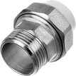 Муфта комбинированная разъемная (Американка) наружная резьба PN25 d20х3/4" раструбная