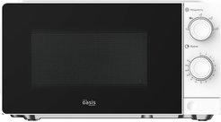 Печь микроволновая Oasis MW-70XW 20л механическое управление, белый 