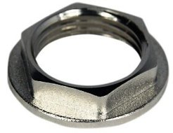 Контргайка латунная с ребордой 1/2"