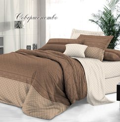 Комплект постельного белья 1,5 сп De Luxe, наволочки 2шт 70х70