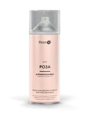 Эмаль для декора и мебели быстросохнущая Elcon роза (520мл) аэрозоль