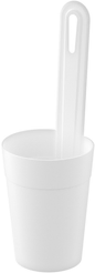 Контейнер универсальный подвесной Homver 1,3л 12x11,3x33,3см белый, полипропилен