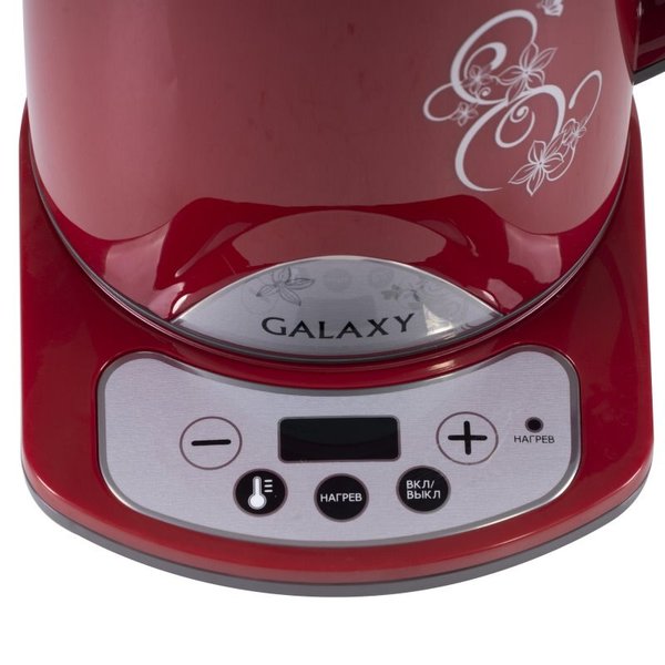 Чайник электрический Galaxy GL0310 1800Вт 1,5л нерж.сталь, красный