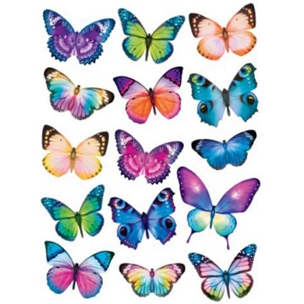 Наклейка декоративная Декоретто Вечерние бабочки AI 4002 L