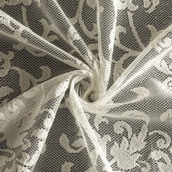 Тюль гипюр цветок Guipure Classic бежевый 290см