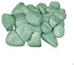 Камни для бани и сауны Жадеит Шлифованный средний (10кг) коробка 