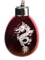 Украшение подвесное Magic Time из стекла со светодиодной подсветкой 3хLR44 1,5В 110мА/ч 6x6x8см арт.91452