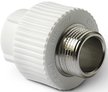 Муфта полипропиленовая комбинированная Pro Aqua d25х3/4" наружная резьба