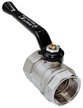 Кран латунный полнопроходной BUGATTI Arizona 1 1/2" внутренняя резьба, ручка рычаг
