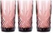 Набор стаканов Luminarc Salzburg London Розовый 380мл 3шт высокие, стекло