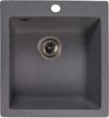Мойка для кухни врезная Mixline ML-GMS18 49,2х41,7см глубина чаши 20,5см, мрамор, серый