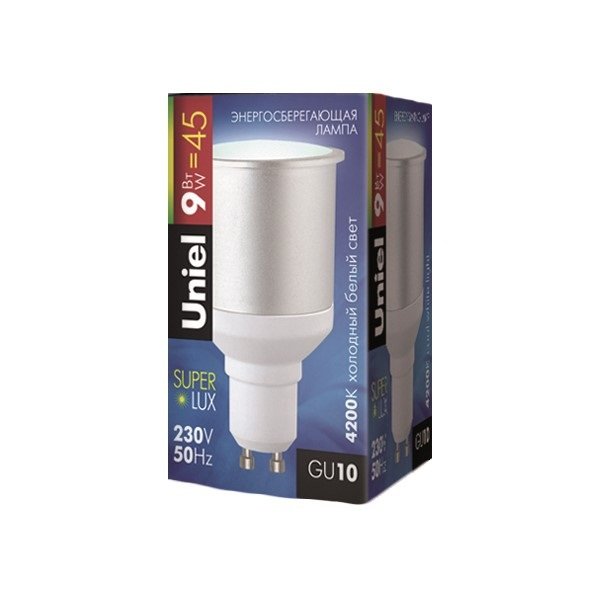 Лампа энергосбер.UNIEL ESL-JCDR FR-9/4200/GU10