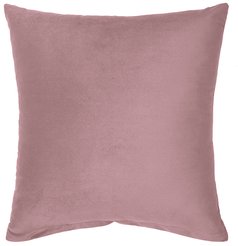 Наволочка бархат 40х40 розовый