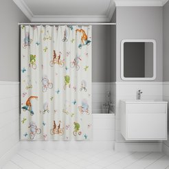 Штора для ванной IDDIS 200x180см BA03P18i11, полиэстер