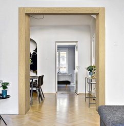 Арка 120-1 ПВХ дуб янтарный