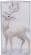 Фигурка декоративная Олень белый 15х26х5см, SYXL-2425084 Фигурка декоративная Олень белый 15х26х5см, SYXL-2425084