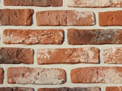 Камень цементный декоративный Античный кирпич арт.026 (1,2м2)уп