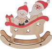 Сувенир Санта в санках 16х4х16,5см, дерево, SYMZPB-4425060 Сувенир Санта в санках 16х4х16,5см, дерево, SYMZPB-4425060