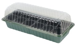 Мини-парник со вставкой 39х16х6,5см 12 ячеек