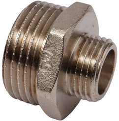 Ниппель латунный переходной V&G 1"х1/2"