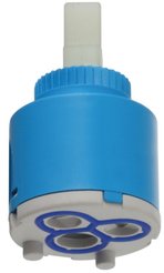Эко-картридж Lemark SEDAL с керамическими пластинами, 35мм, короткий, LM8599P-BL