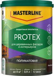 Пропитка защитная Masterline Protex Палисандр 0,9л