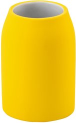 Стакан UNNA ATC-1204YLW-03 св.желтый, керамика/резина