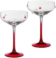 Набор креманок Lefard Fruity Cherry 270мл 2шт стекло  