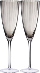 Набор бокалов д/шампанского Lefard Mirage Grey 290мл 2шт стекло