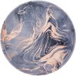 Поднос сервировочный Agness Fantasy 33см сталь окрашенная