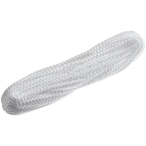 Шнур вязаный с сердечником д.2мм универсальный белый 50м