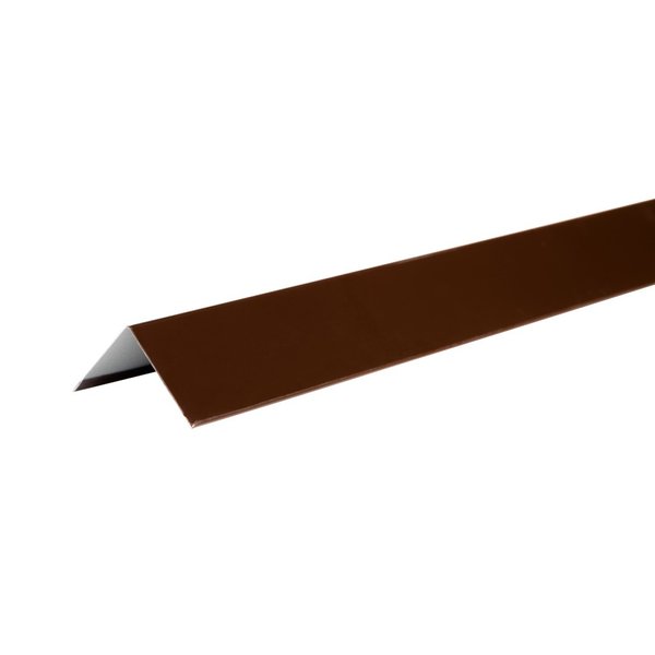 Уголок металлический внешний ТН HAUBERK ,полиэстер,RAL 8017 коричневый (50х50х1250 мм) шт