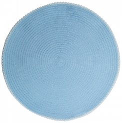 Салфетка сервировочная Domenik Placemat Skybead 38см голубой полиэстер